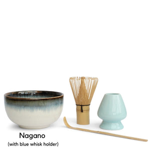 Matcha Tea Bowl Set - 4 Piece Set