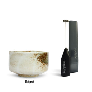 Matcha Bowl & Aerolatte Whisk & FREE Matcha Bamboo Spoon