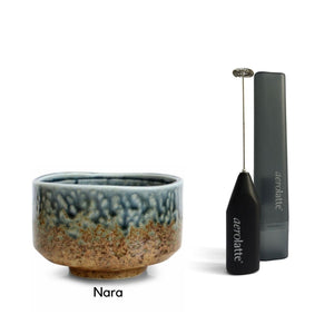 Matcha Bowl & Aerolatte Whisk & FREE Matcha Bamboo Spoon