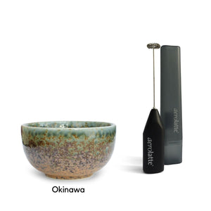 Matcha Bowl & Aerolatte Whisk & FREE Matcha Bamboo Spoon